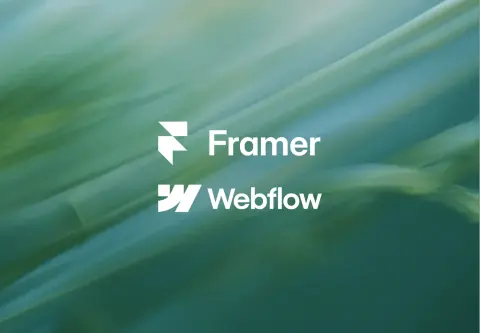 Framer vs Webflow: Simple Comparison for 2025