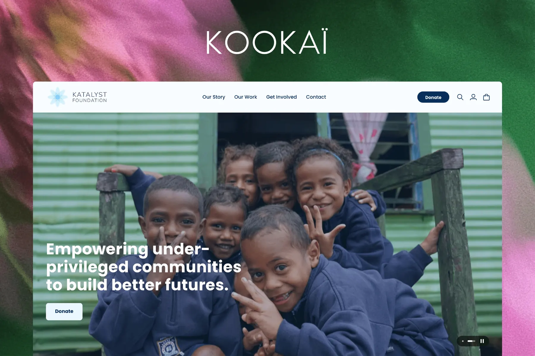 Website Support & Maintenance for Katalyst Foundation website preview